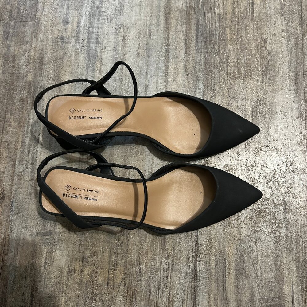 Call it Spring Slingback heels